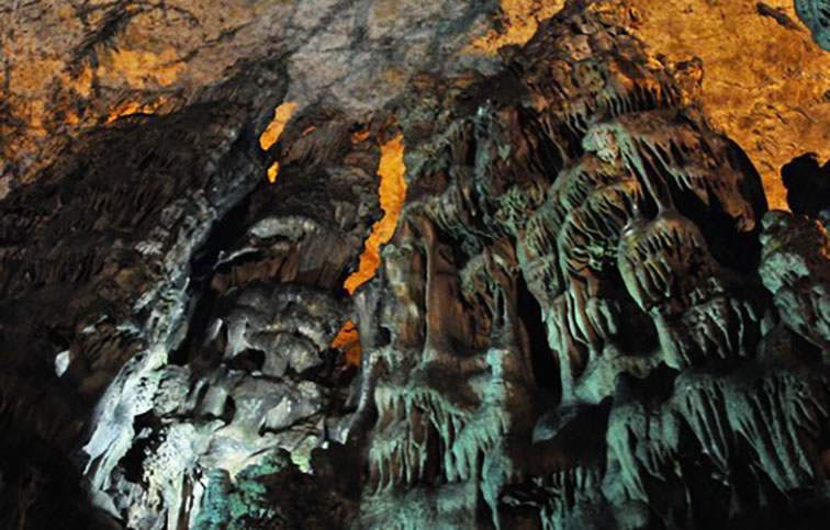 dettaglio grotte di collepardo