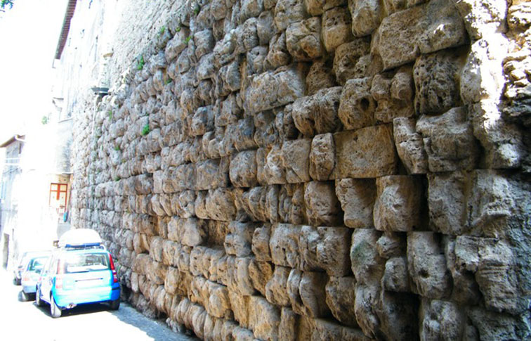 anagni tratto di mura